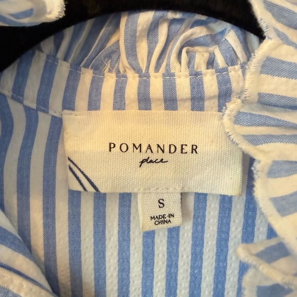 Tuckernuck Blue and White Striped Long Sleeve Dress - Picture 2 of 4